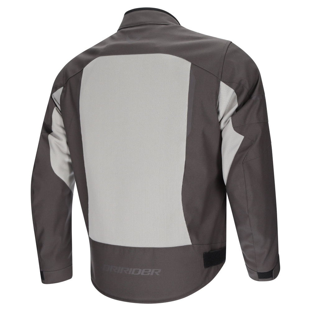 Dririder Air-Ride 6 Summer Riding Ladies Jacket-LT. Grey/Dark Grey-L 16 #2128588