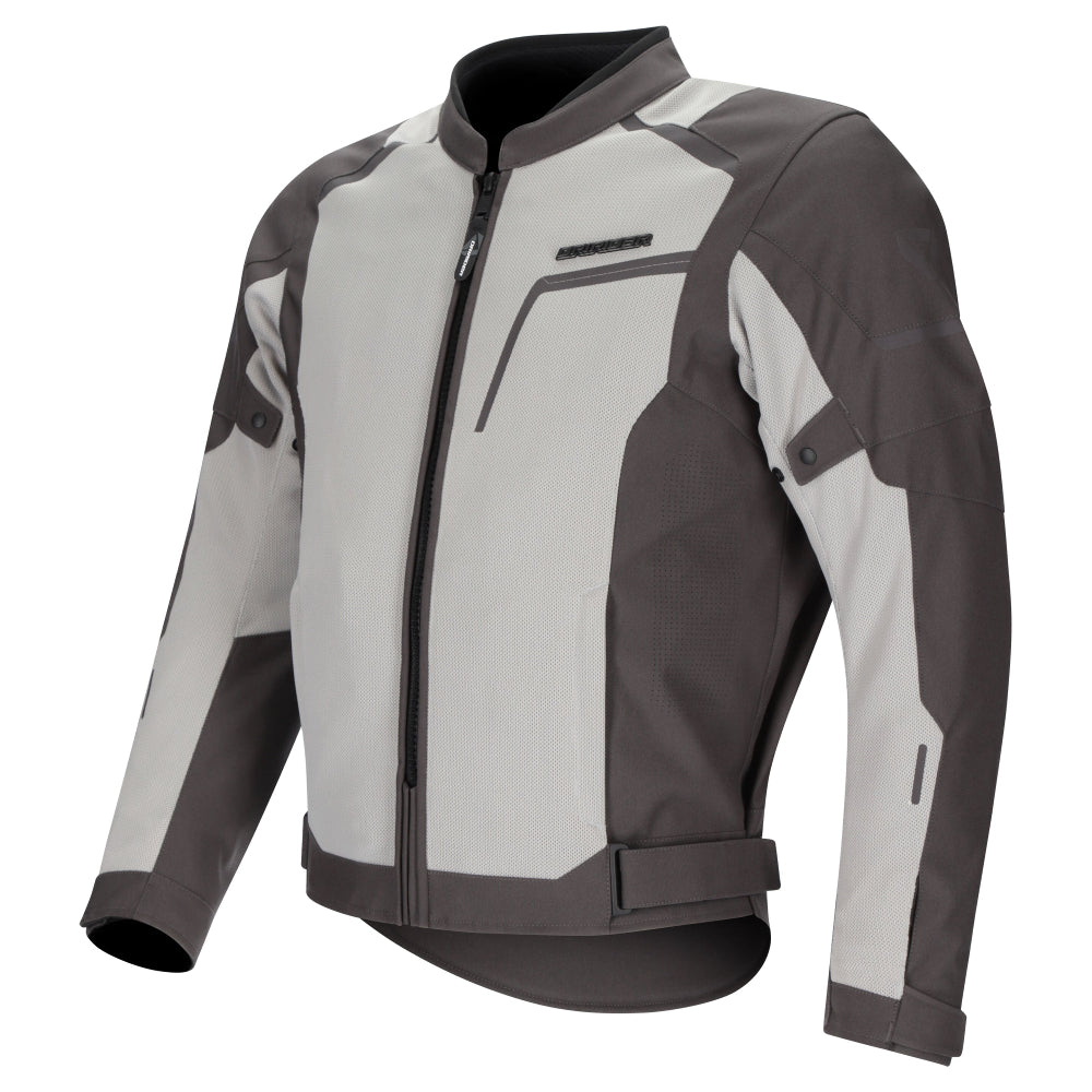 Dririder Air-Ride 6 Summer Riding Ladies Jacket-LT. Grey/Dark Grey-L 16 #2128588