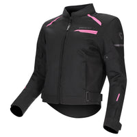 Dririder Air-Ride 6 Summer Riding Ladies Jacket-Black Pink-L 22 #2128574
