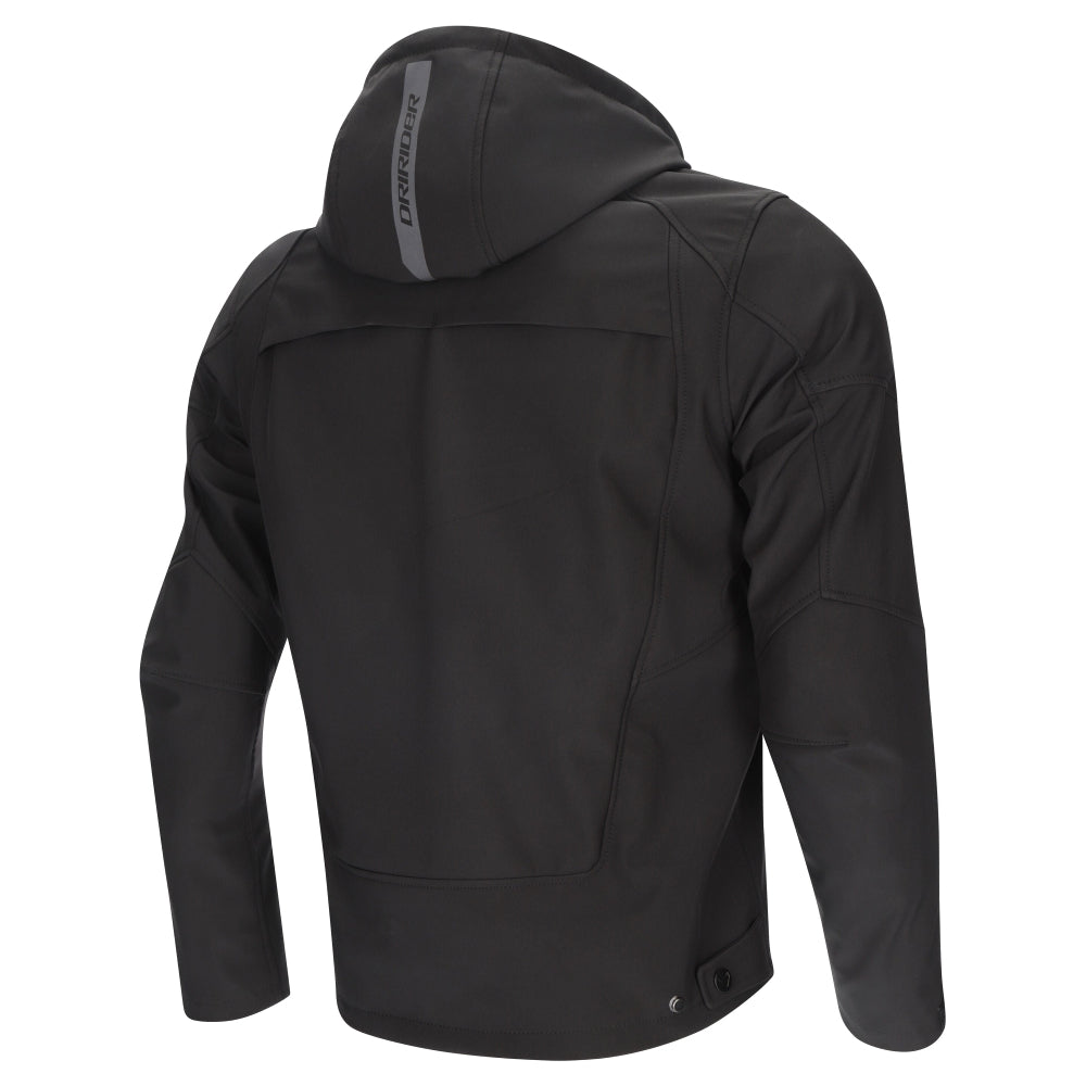 Dririder BLVD II Waterproof Soft Shell Vented Jacket-Black-8XL #2129332