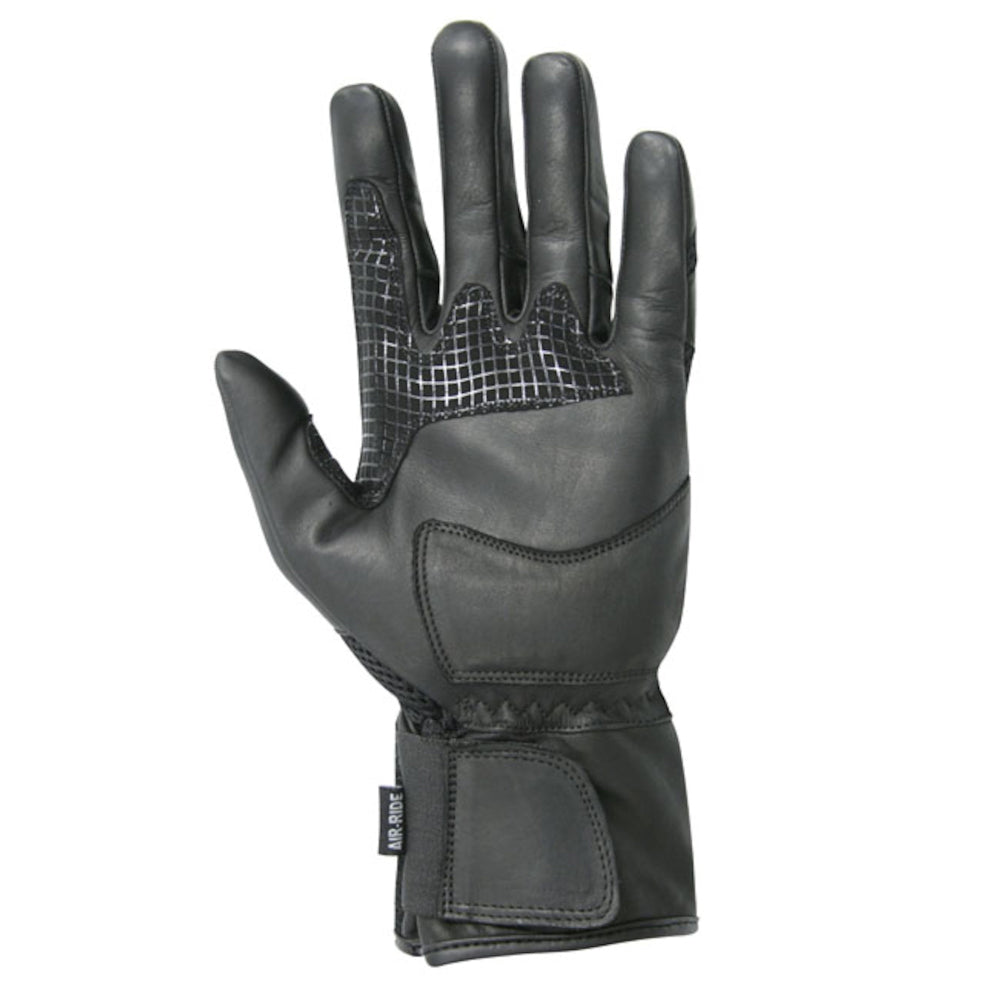 Dririder Air-Ride Leather Ladies Touring Gloves-Black-LDS L #4003119