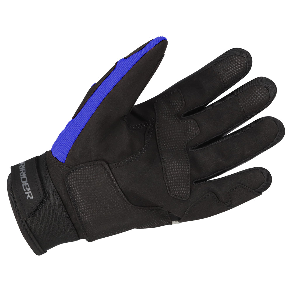 Dririder RX Adventure Textile Touring Gloves-Black/Blue-XS #4003824