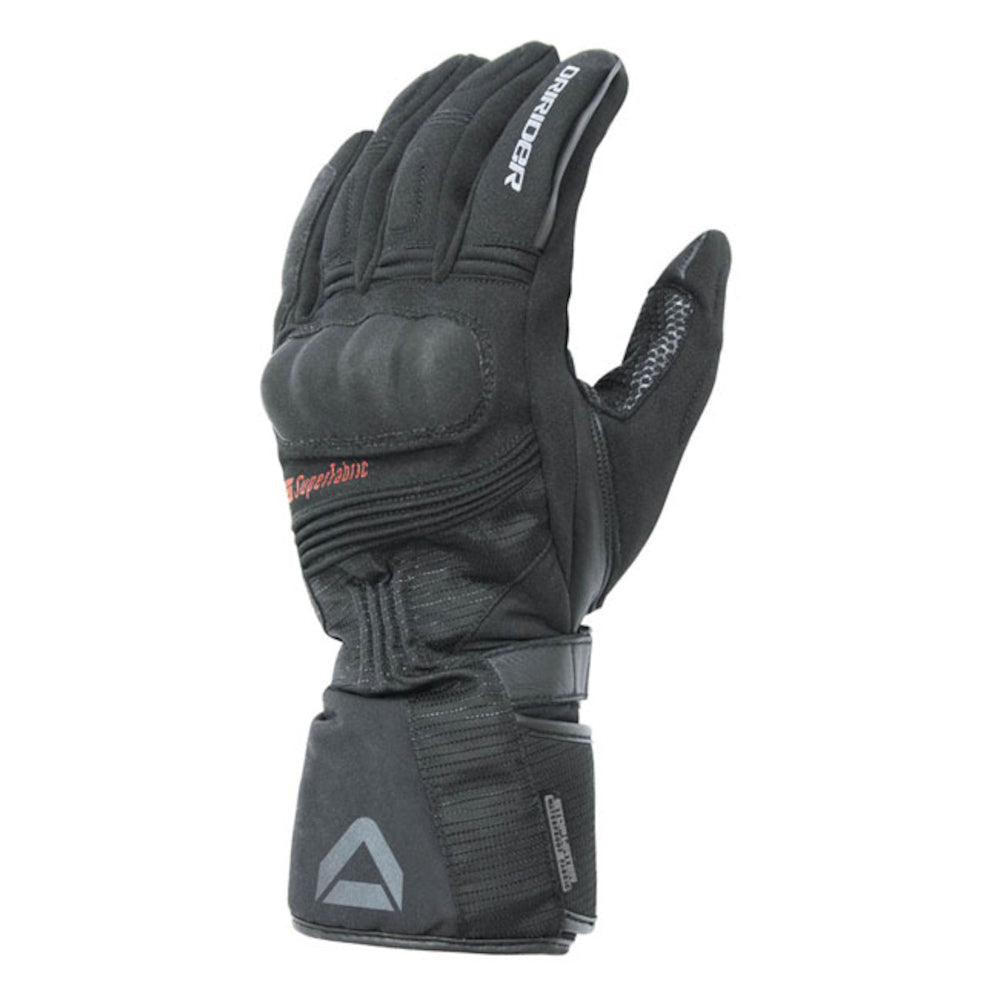Dririder Adventure 2 Full Finger Textile Gloves-Black-XS #4003853