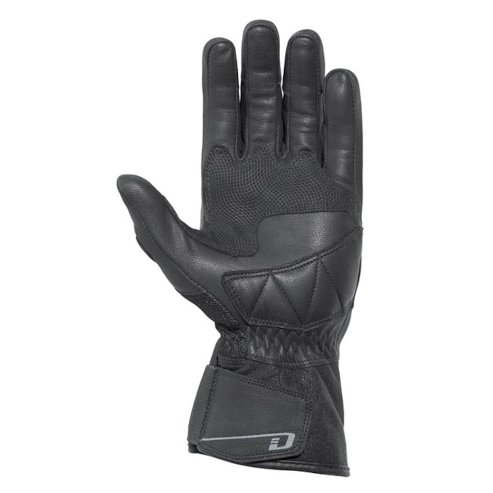 Dririder Air-Ride 2 Leather Long Cuff Ladies Gloves-Black/Black-LDS XS #4005744