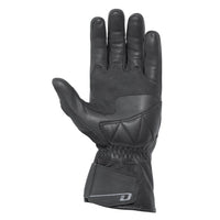 Dririder Air-Ride 2 Leather Long Cuff Ladies Gloves-Black/Black-LDS XS #4005744