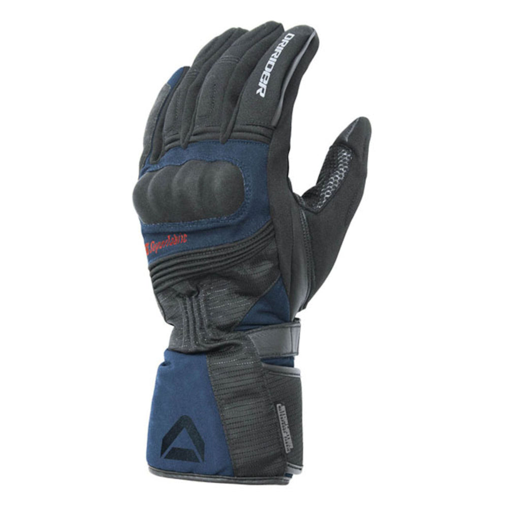 Dririder Adventure 2 Full Finger Textile Gloves-Black Navy-M #4005763