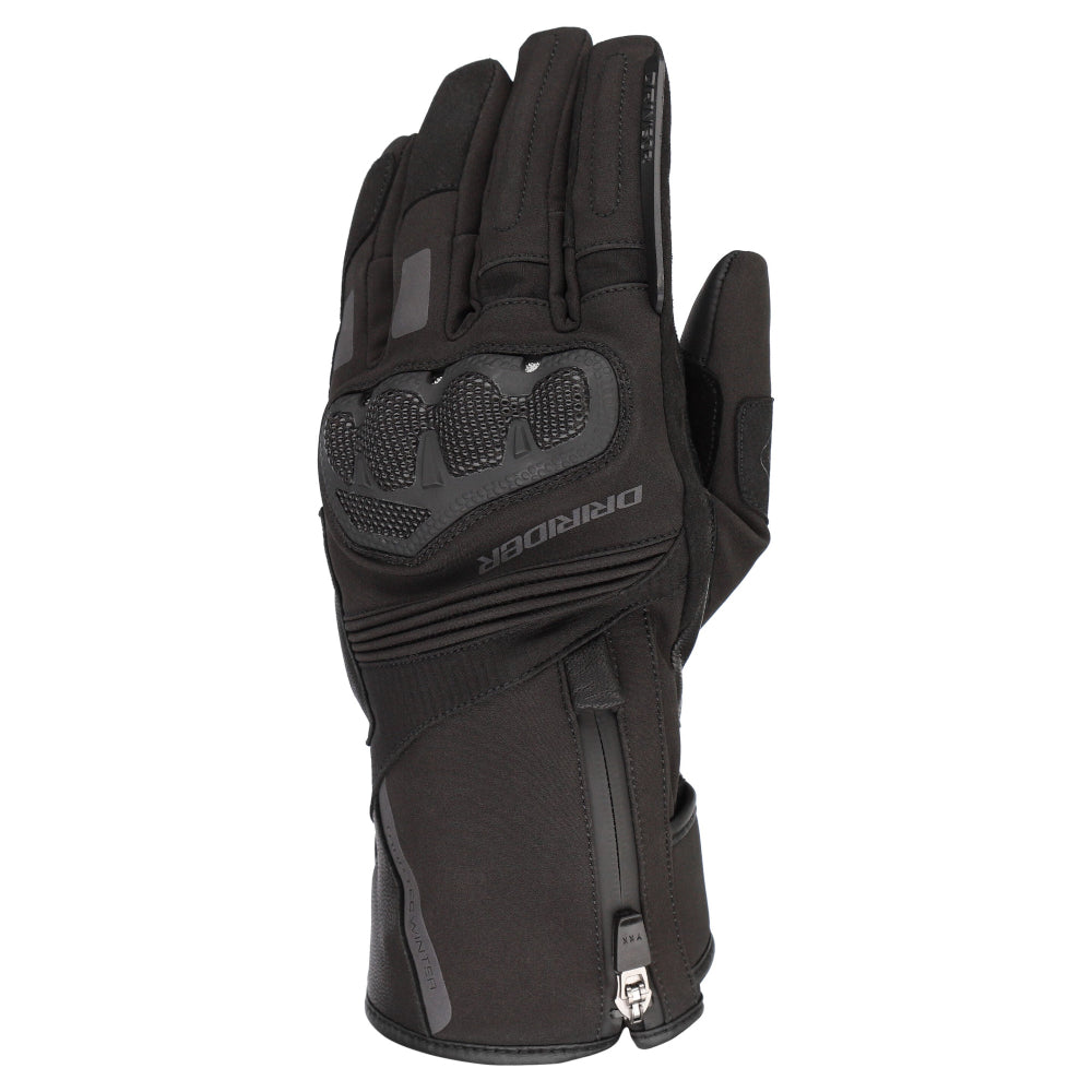 Dririder Tour-Tec 2 Waterproof Winter Leather Gloves-Black-S #4007644