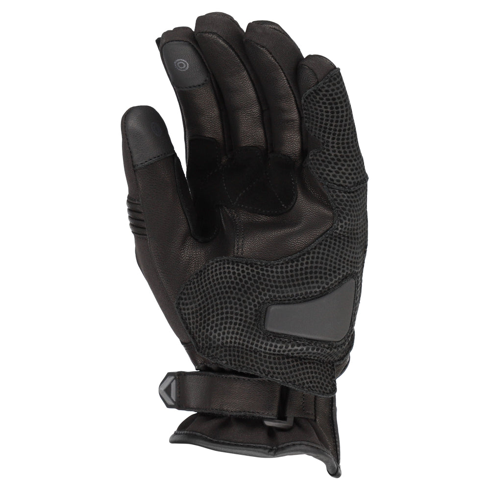 Dririder Typhoon Leather Winter Ladies Gloves-Black-XL #4007702