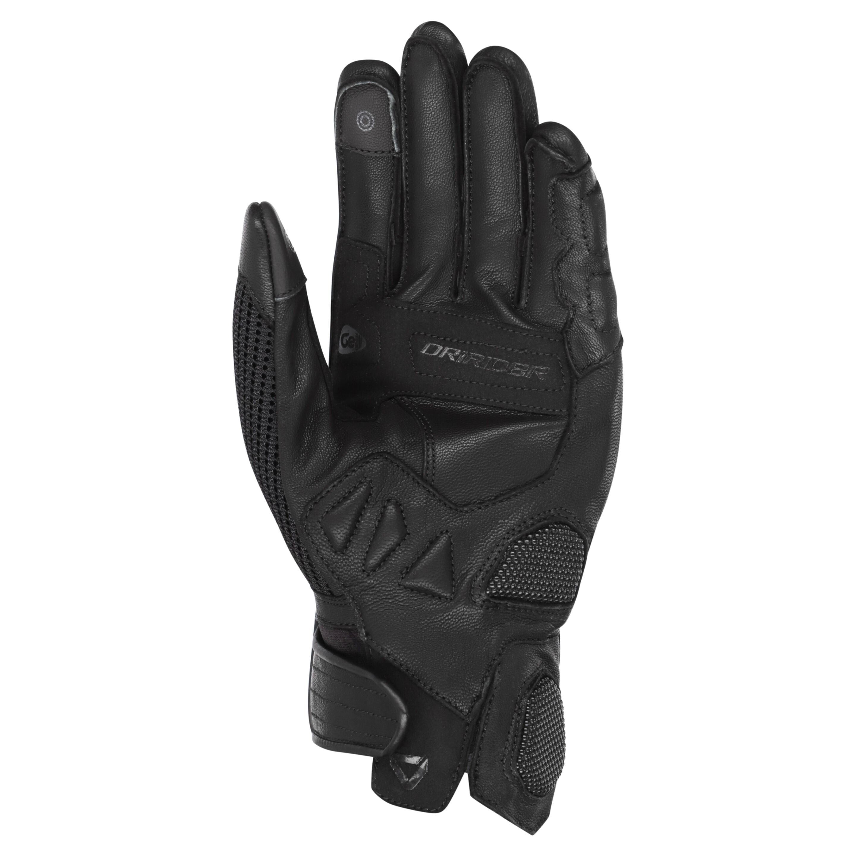 Dririder Sprint 2 Summer Touring Ladies Gloves-Black-M #4007712