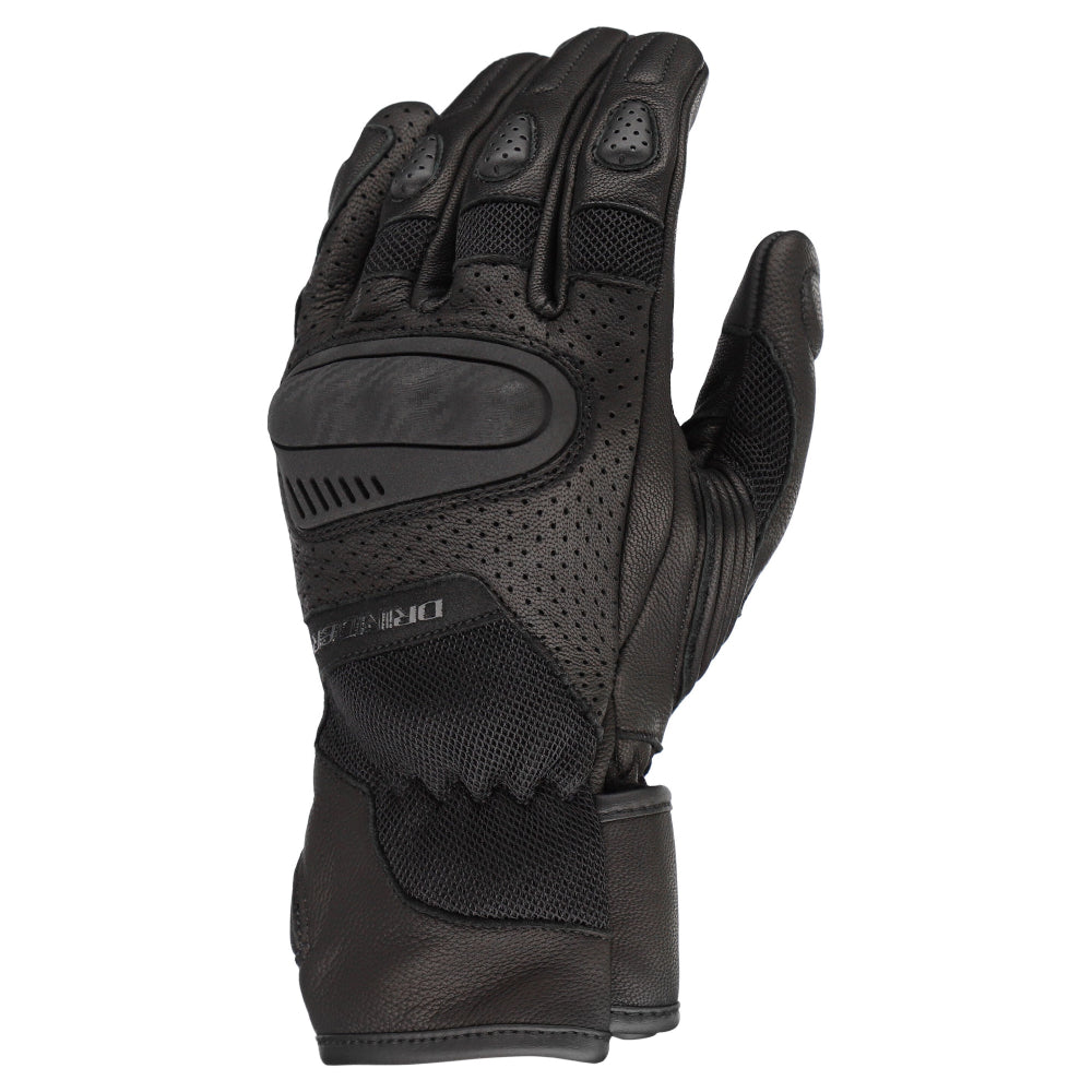 Dririder Aero-Mesh 3 Full Finger Ladies Gloves-Black-LDS M #4007736