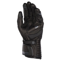 Dririder Torque Summer Leather Gloves – Long Cuff-Black-XS #4007739