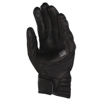 Dririder Torque Summer Leather Gloves – Short Cuff-Black-XL #4007786
