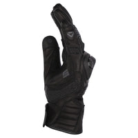 Dririder Torque Summer Leather Gloves – Short Cuff-Black-XL #4007786