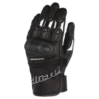 Dririder Torque Summer Ladies Gloves – Short Cuff-Black/White-S #4007795