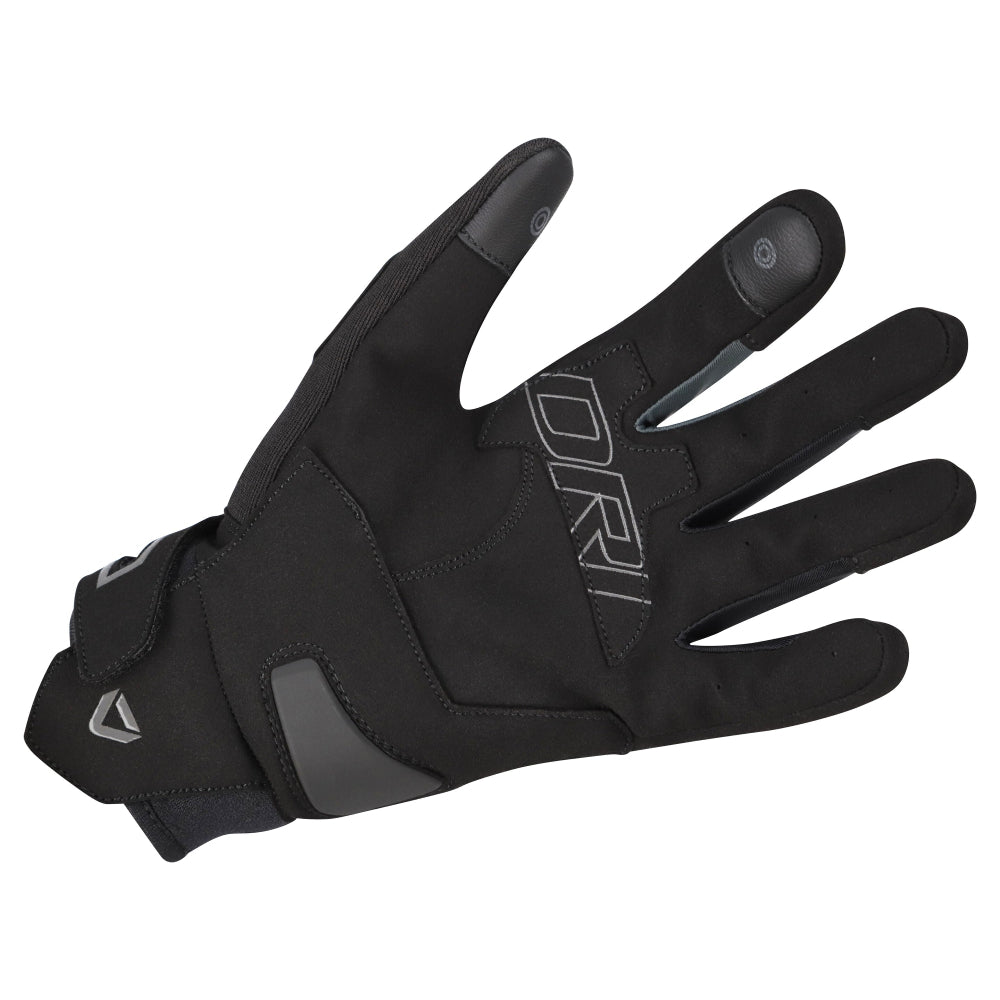 Dririder Flex Urban Textile Full Finger Gloves-Black/Grey-3XL #4008775