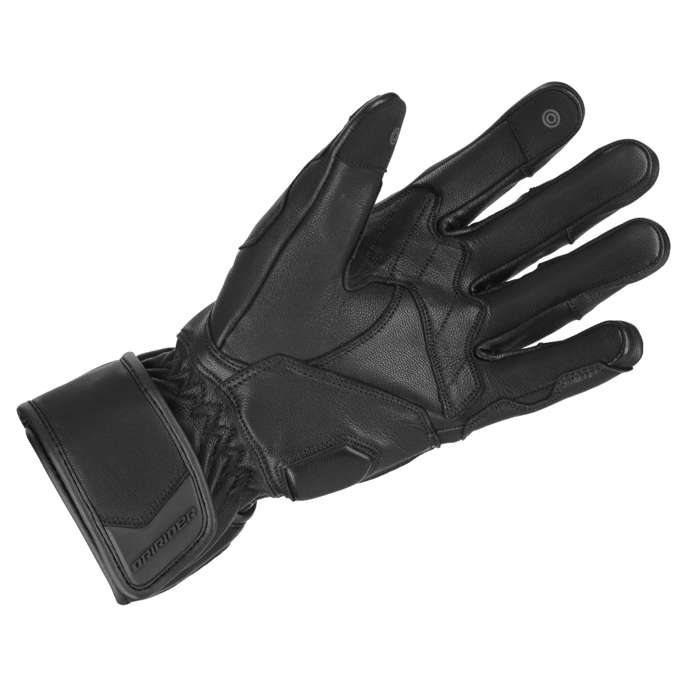 Dririder Assen 3 Leather Winter Touring Gloves-Black-LDS L #4009366