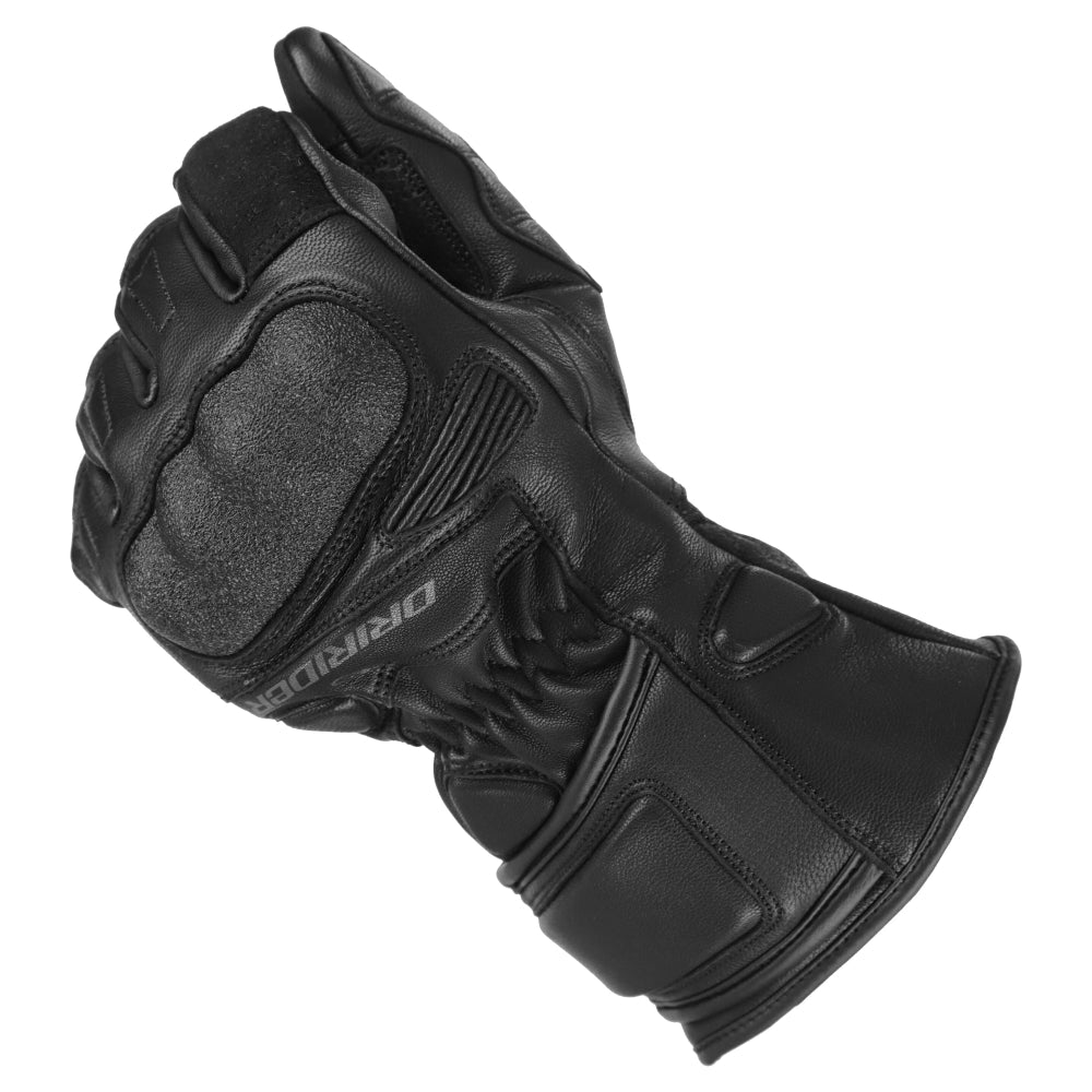 Dririder Apex 3 Full Finger WP Leather Gloves-Black-S #4009277