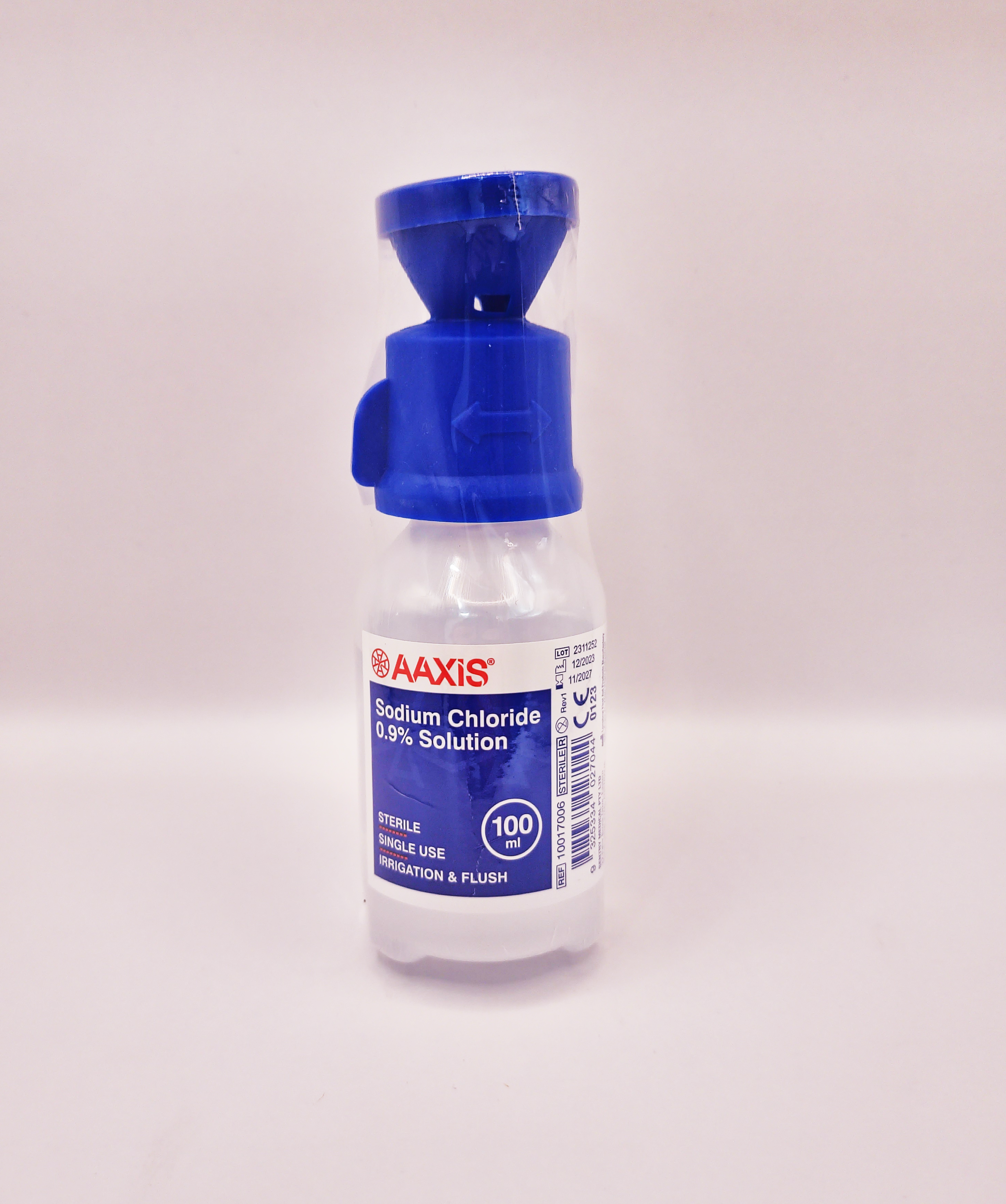 ST JOHN Sodium Chloride 0.9% Saline Solution 100ml Medical First Aid #512201