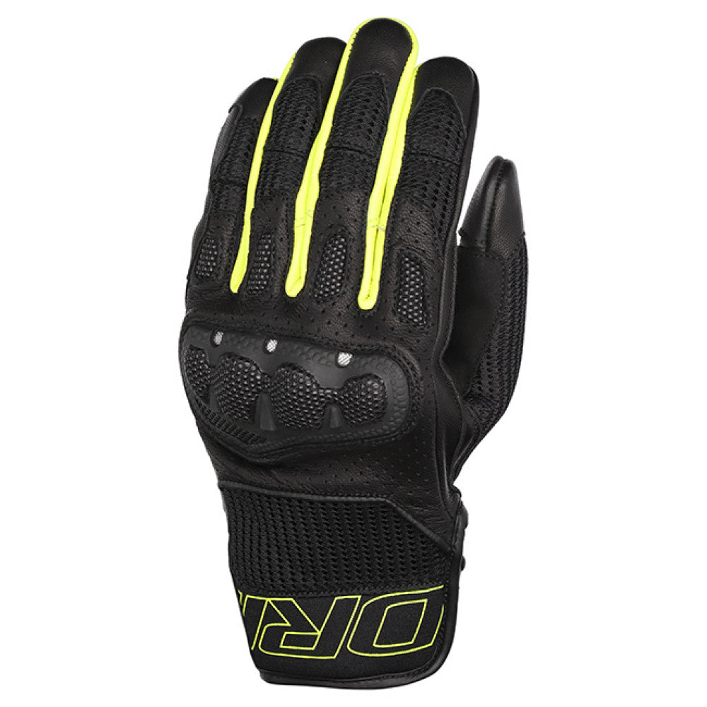 Dririder Sprint 2 Summer Touring Ladies Gloves-Black/Hi-Vis-XL #4007930