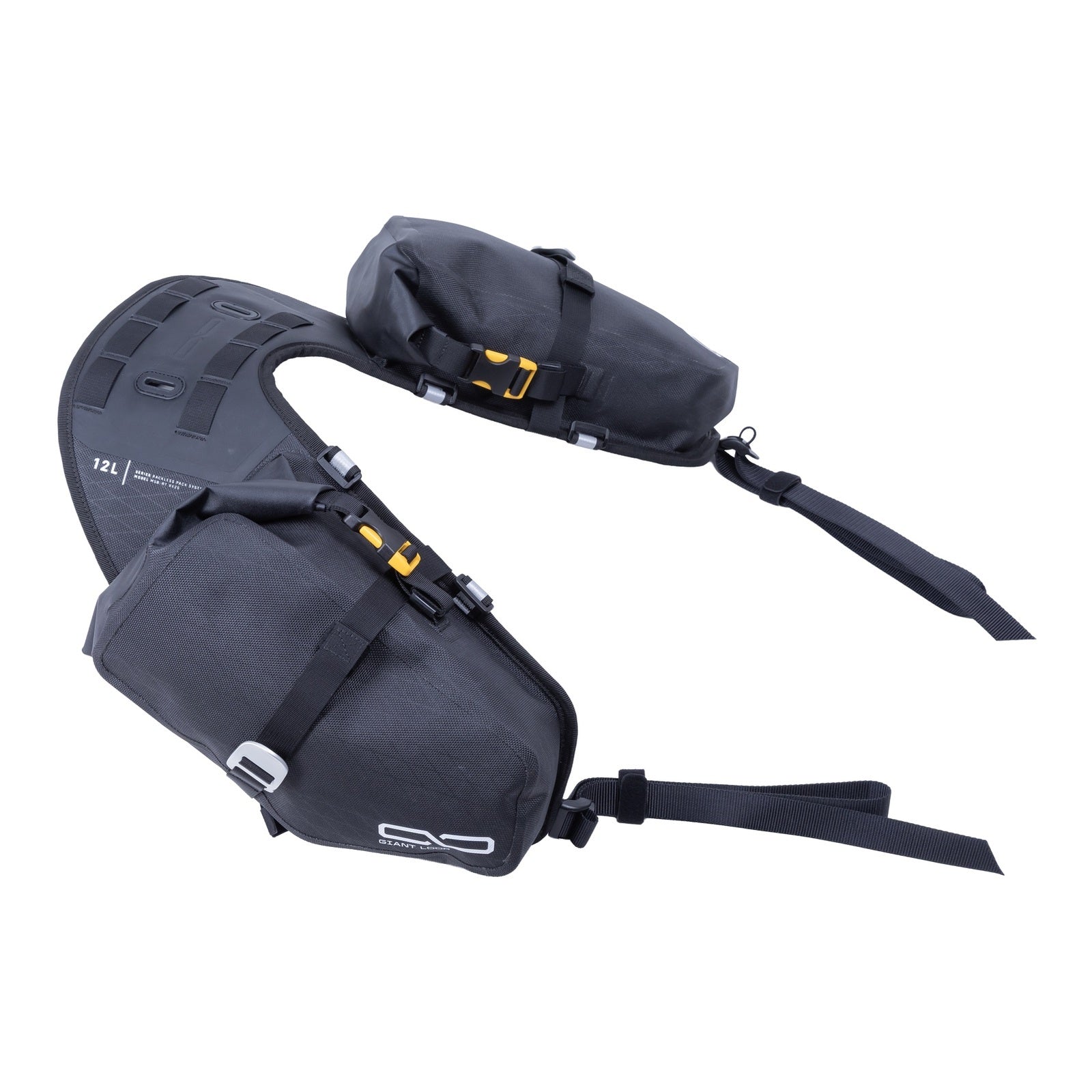 Giant Loop Mojavi Saddlebag '26 - Black (12L) GLMSB26RTB#