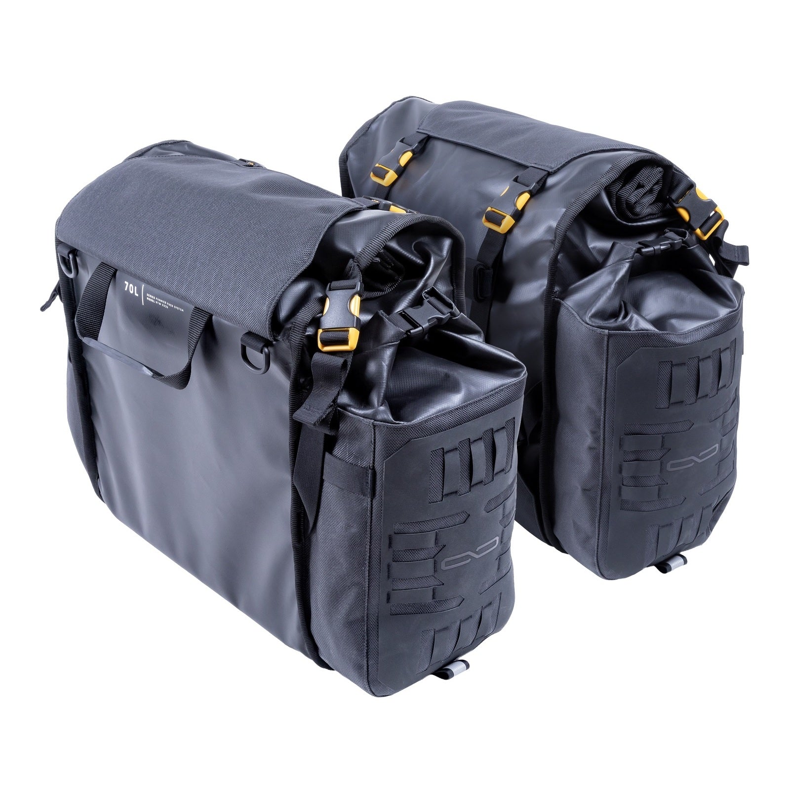 Giant Loop Round The World Panniers '26 - Black (90L) GLRTW26B#