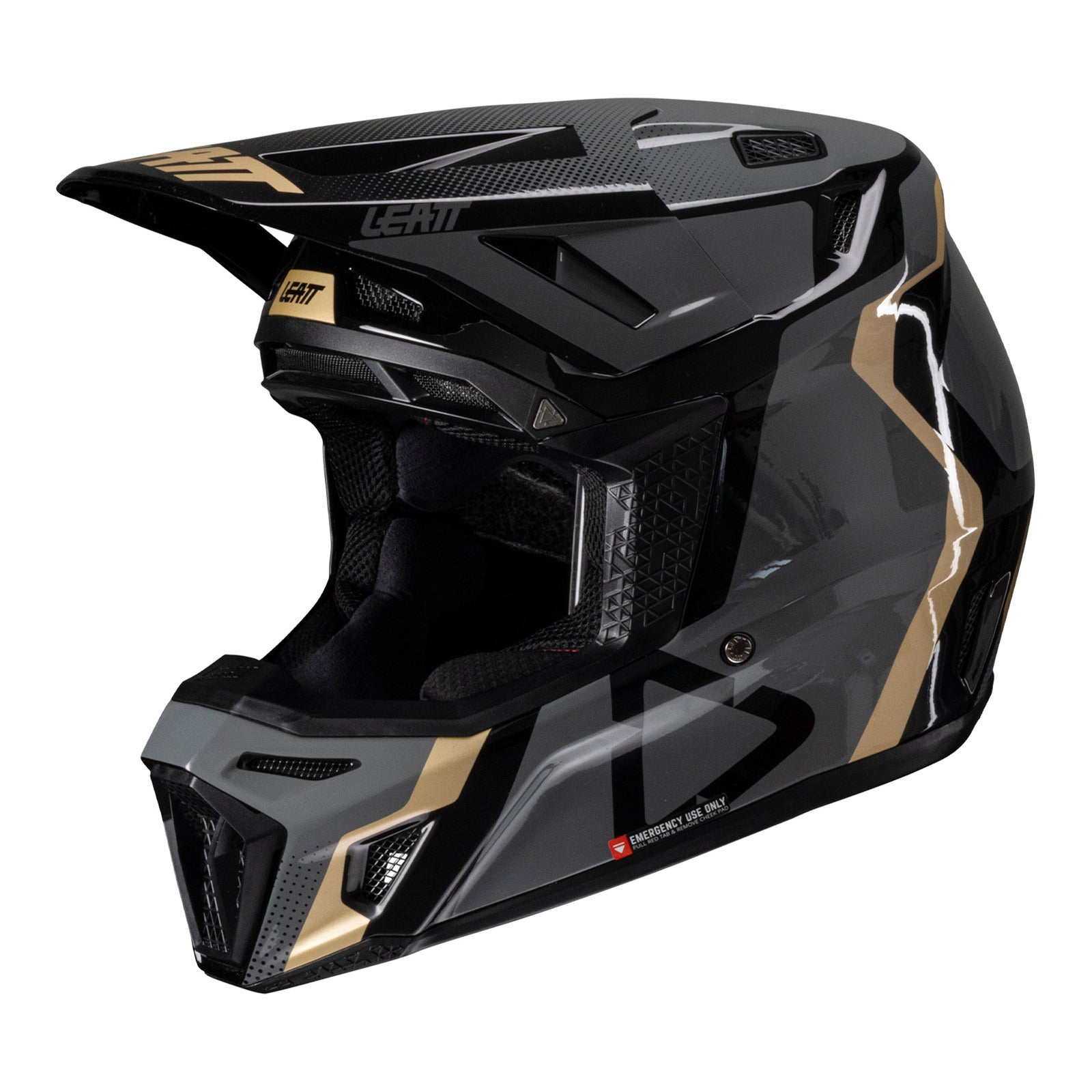Leatt 2025 8.5 Helmet Kit - Black (M/57-58cm) LE1025100142#