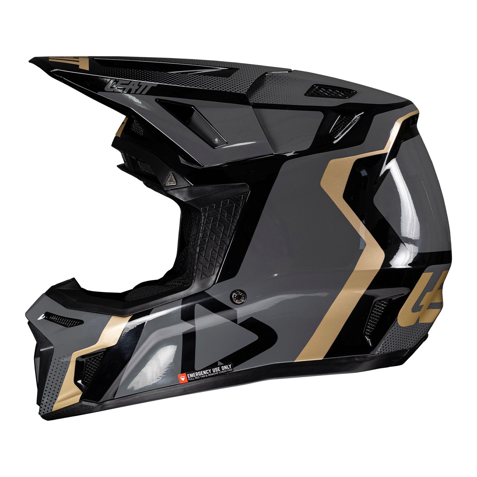 Leatt 2025 8.5 Helmet Kit - Black (M/57-58cm) LE1025100142#