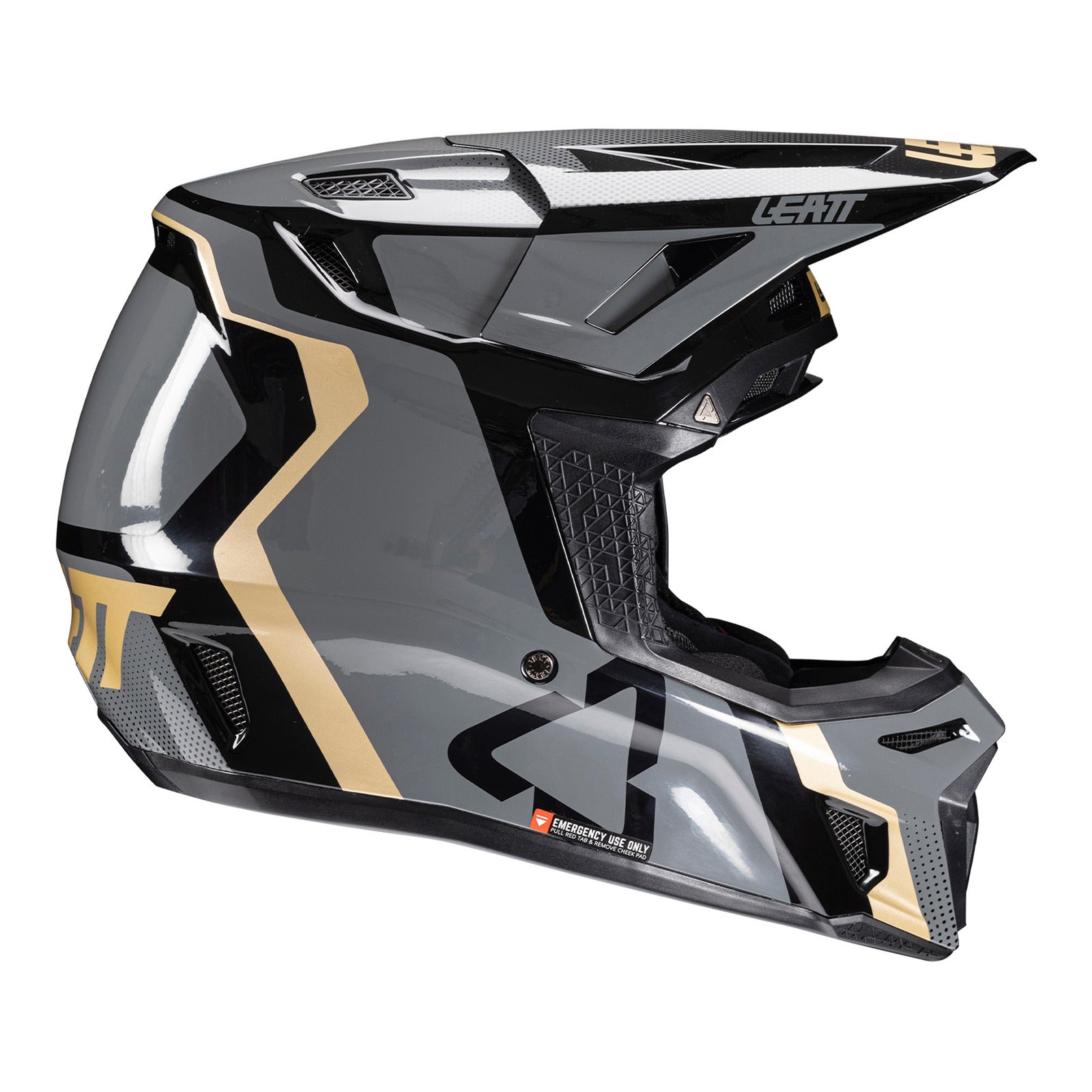 Leatt 2025 8.5 Helmet Kit - Black (XL/61-62cm) LE1025100144#
