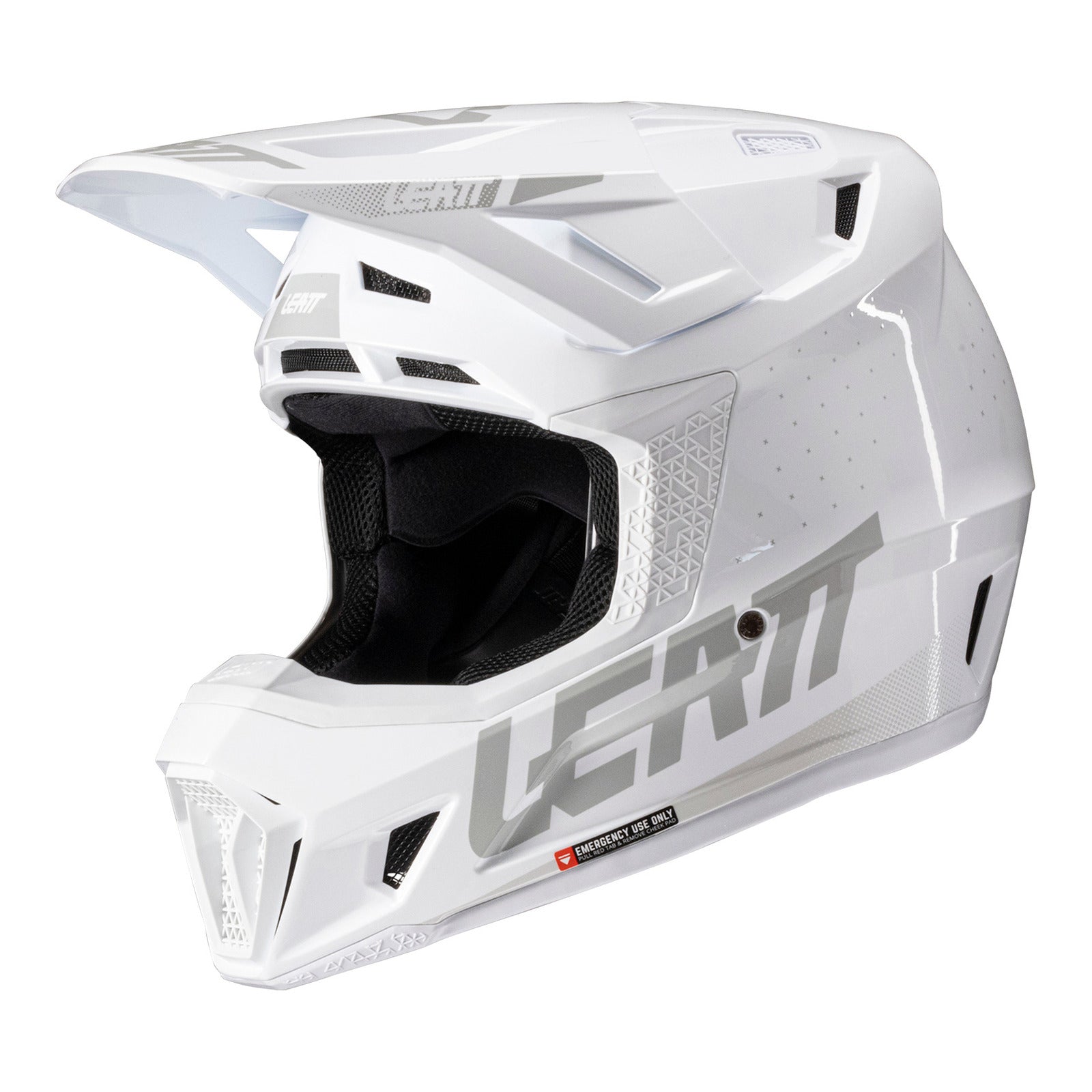 Leatt 2025 7.5 Helmet Kit - White (XS/53-54cm) LE1025100400#