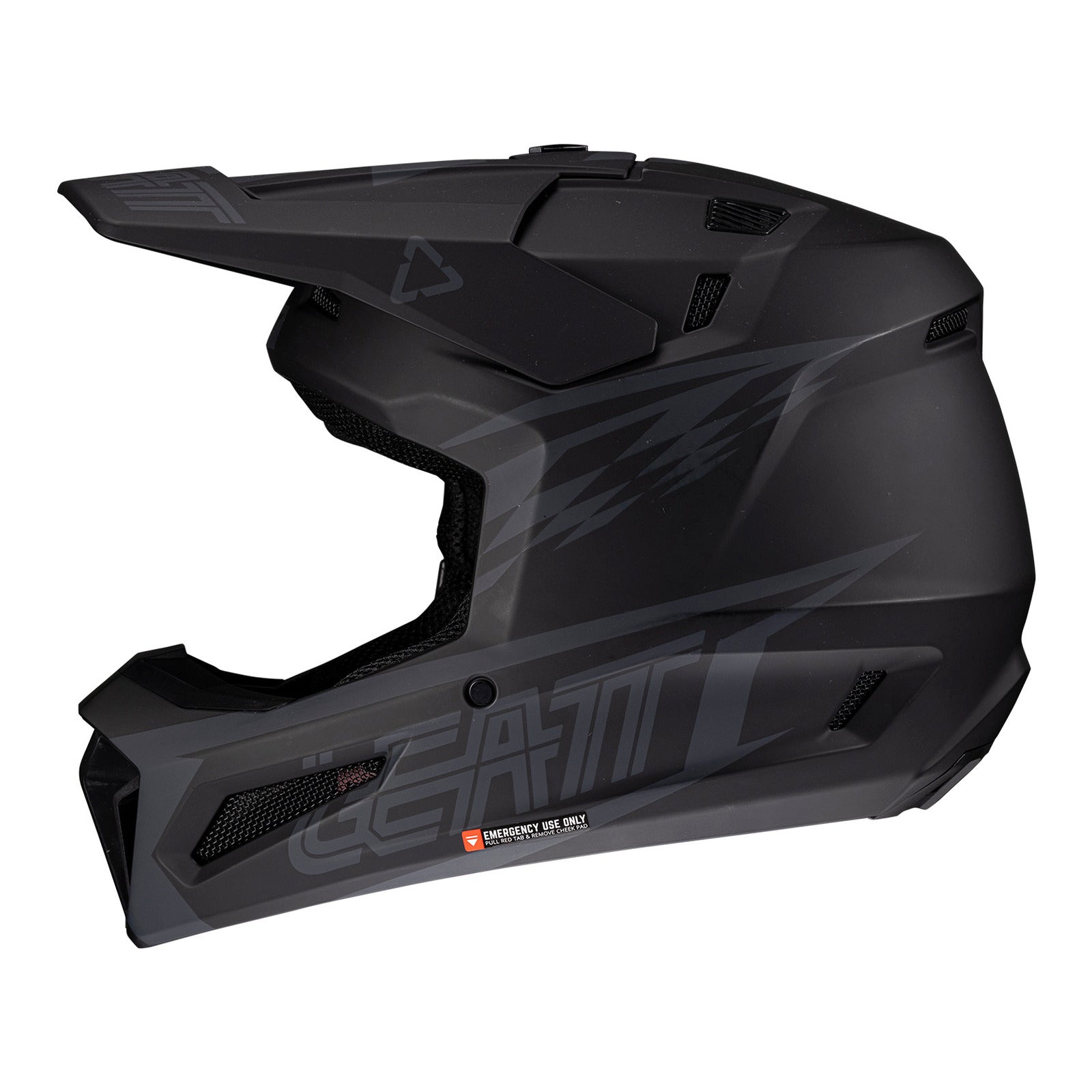 Leatt 2025 3.5 Helmet Kit - Stealth (S/55-56cm) LE1025100501#