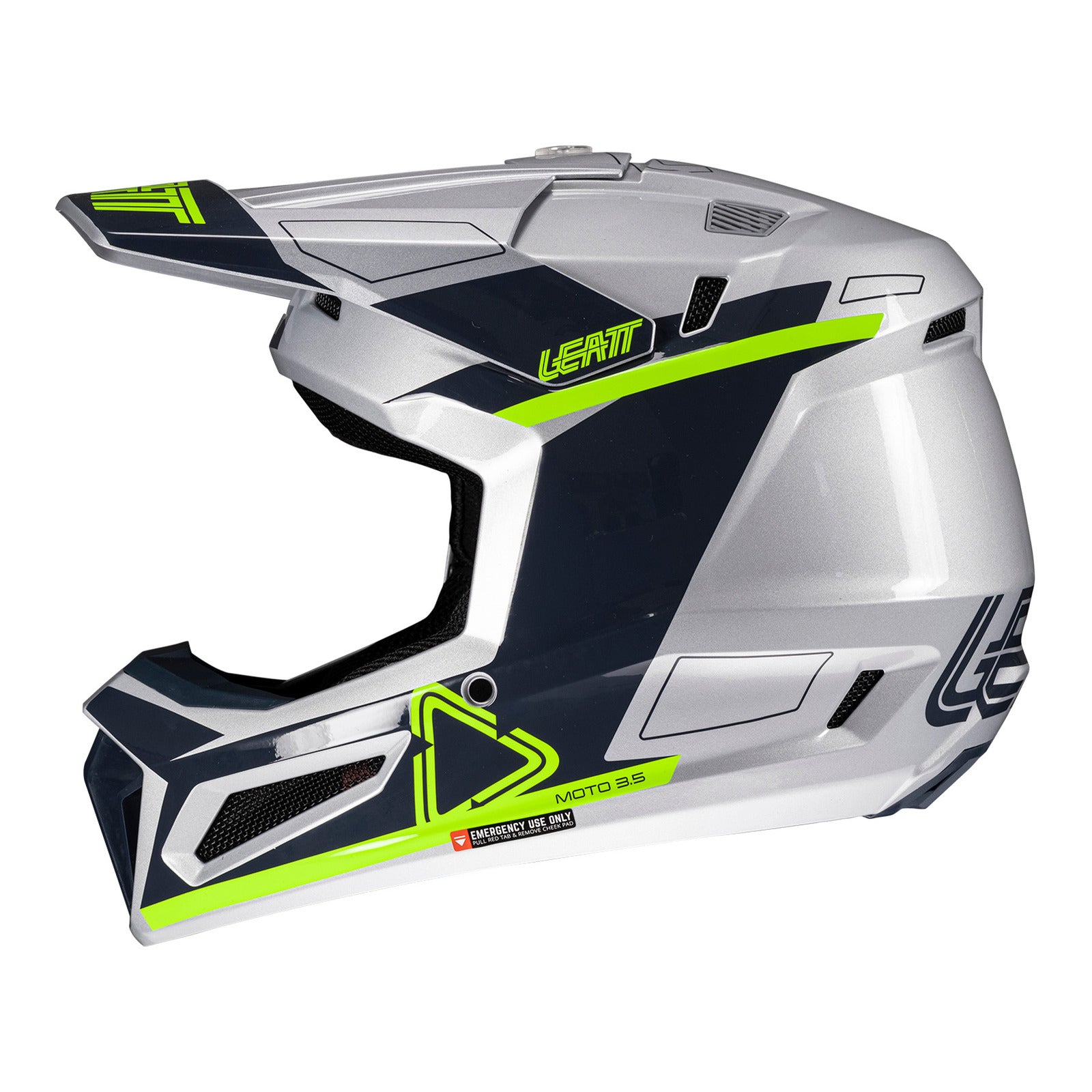 Leatt 2025 3.5 Helmet Kit - Steel (2XL/63-64cm) LE1025100525#