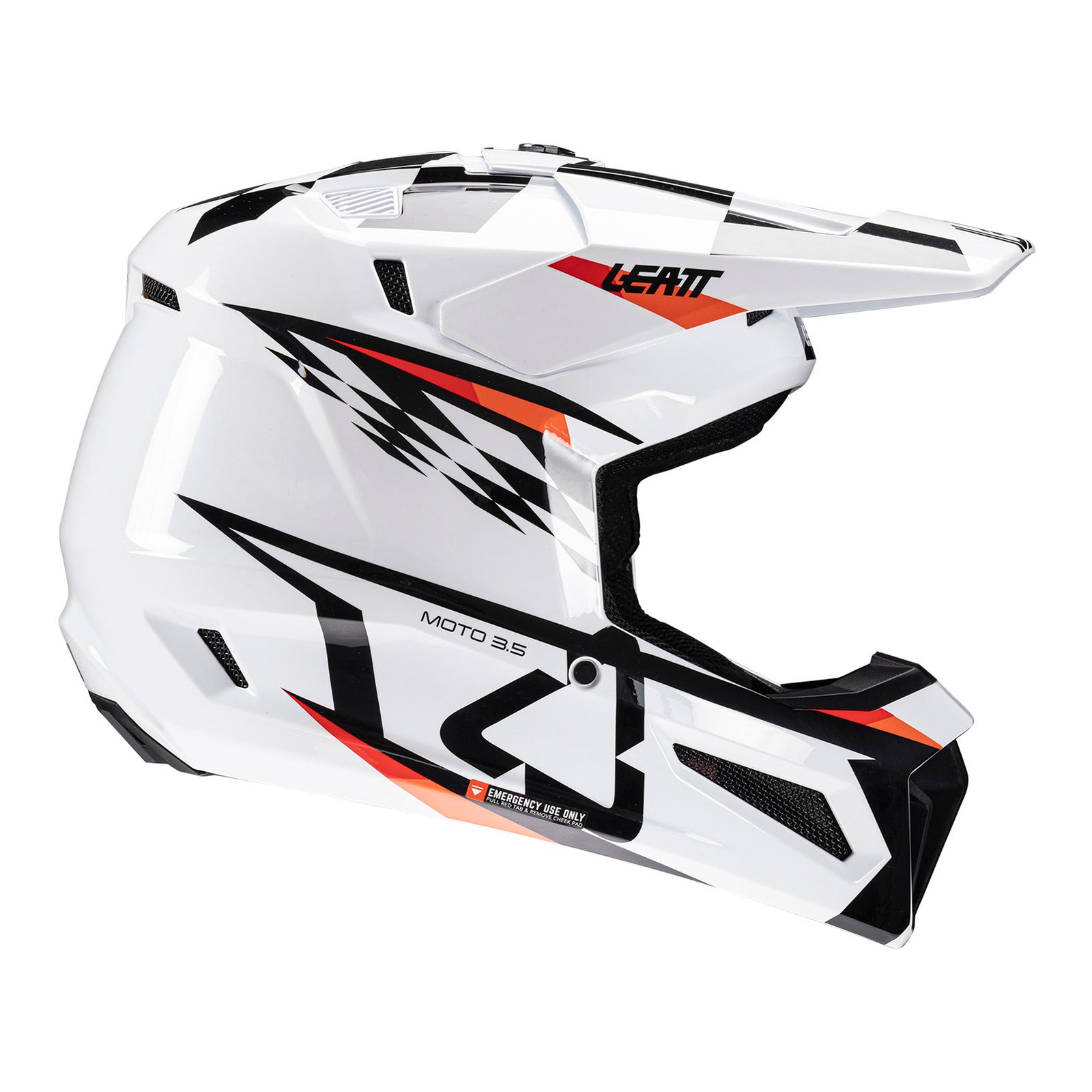 Leatt 2025 3.5 Helmet Kit - White (2XL/63-64cm) LE1025100545#