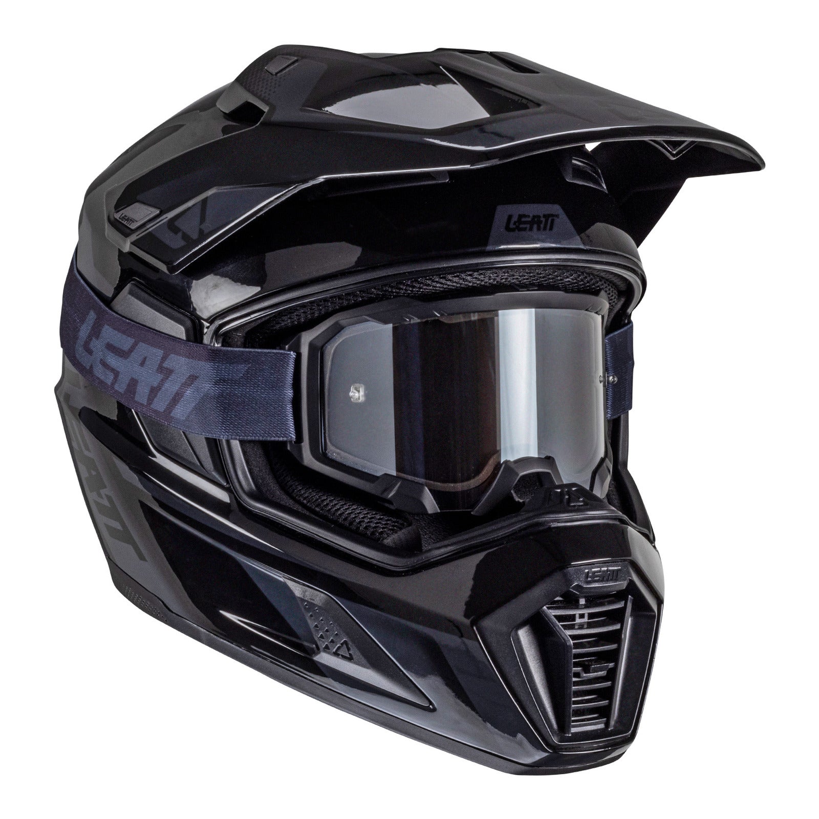 Leatt 2025 8.5 ADV Helmet Kit - Stealth (S/55-56cm) LE1025101161#