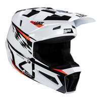 Leatt 2025 3.5 Junior Helmet Kit - White (M/51-52cm) LE1025450160#