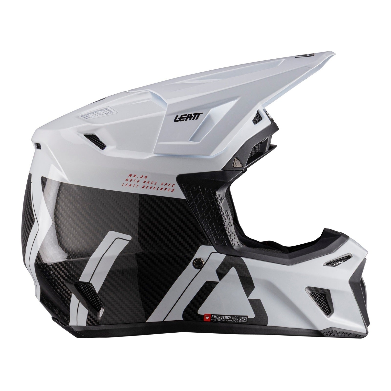 Leatt 9.5 Helmet Kit - Carbon / White (XS) LE1026000100#