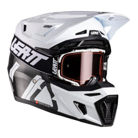 Leatt 9.5 Helmet Kit - Carbon / White (2XL) LE1026000105#