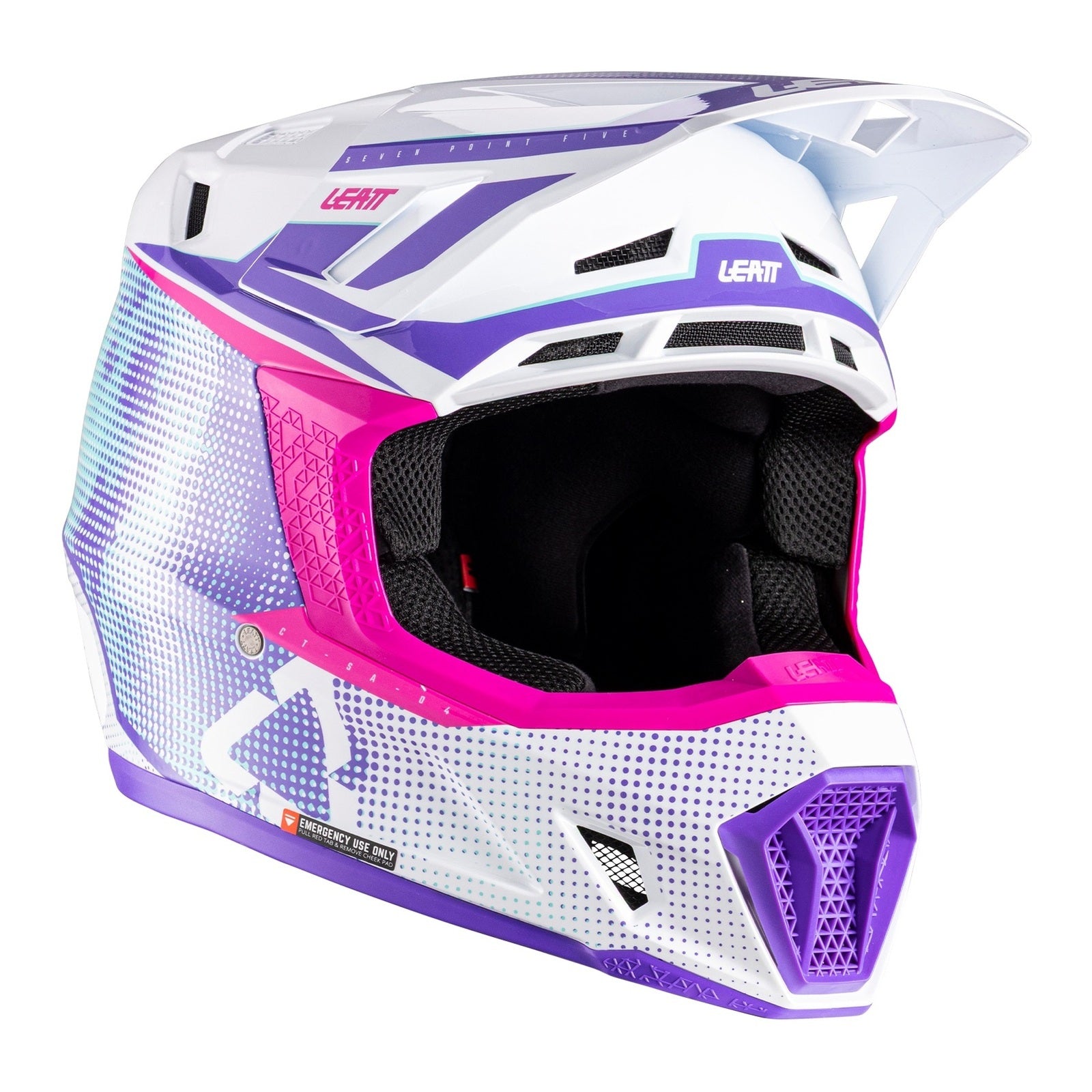 Leatt 7.5 Helmet Kit - Purple (M) LE1026000402#