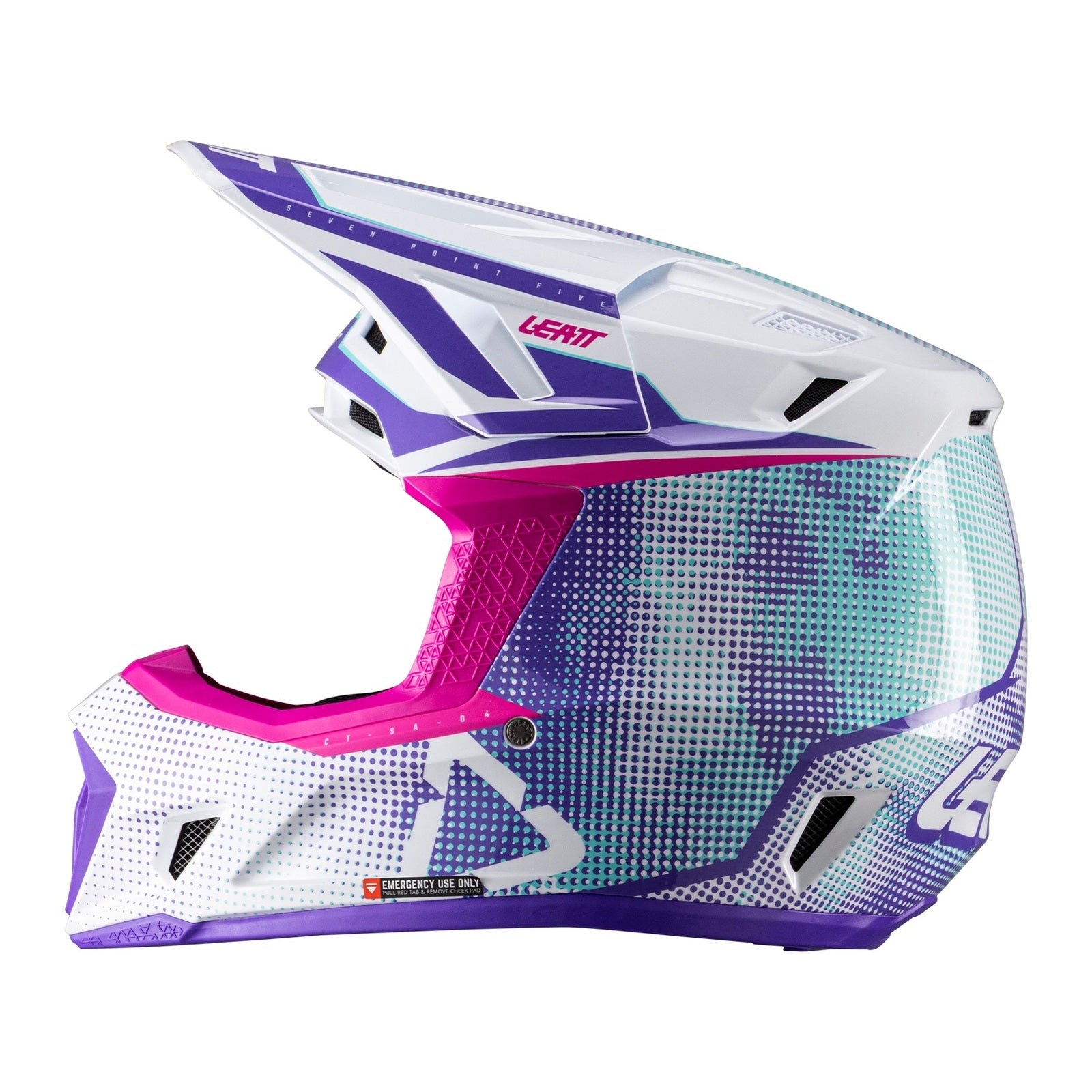 Leatt 7.5 Helmet Kit - Purple (M) LE1026000402#