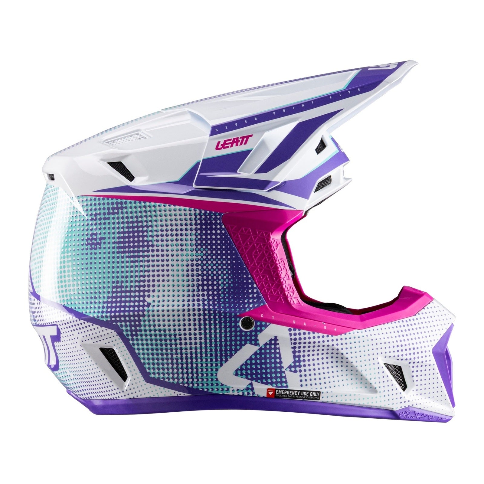 Leatt 7.5 Helmet Kit - Purple (M) LE1026000402#