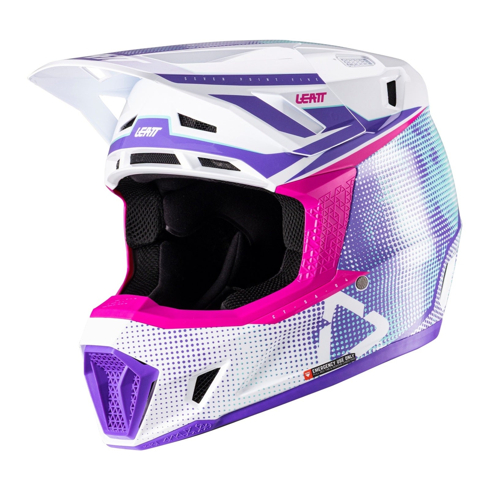 Leatt 7.5 Helmet Kit - Purple (XL) LE1026000404#
