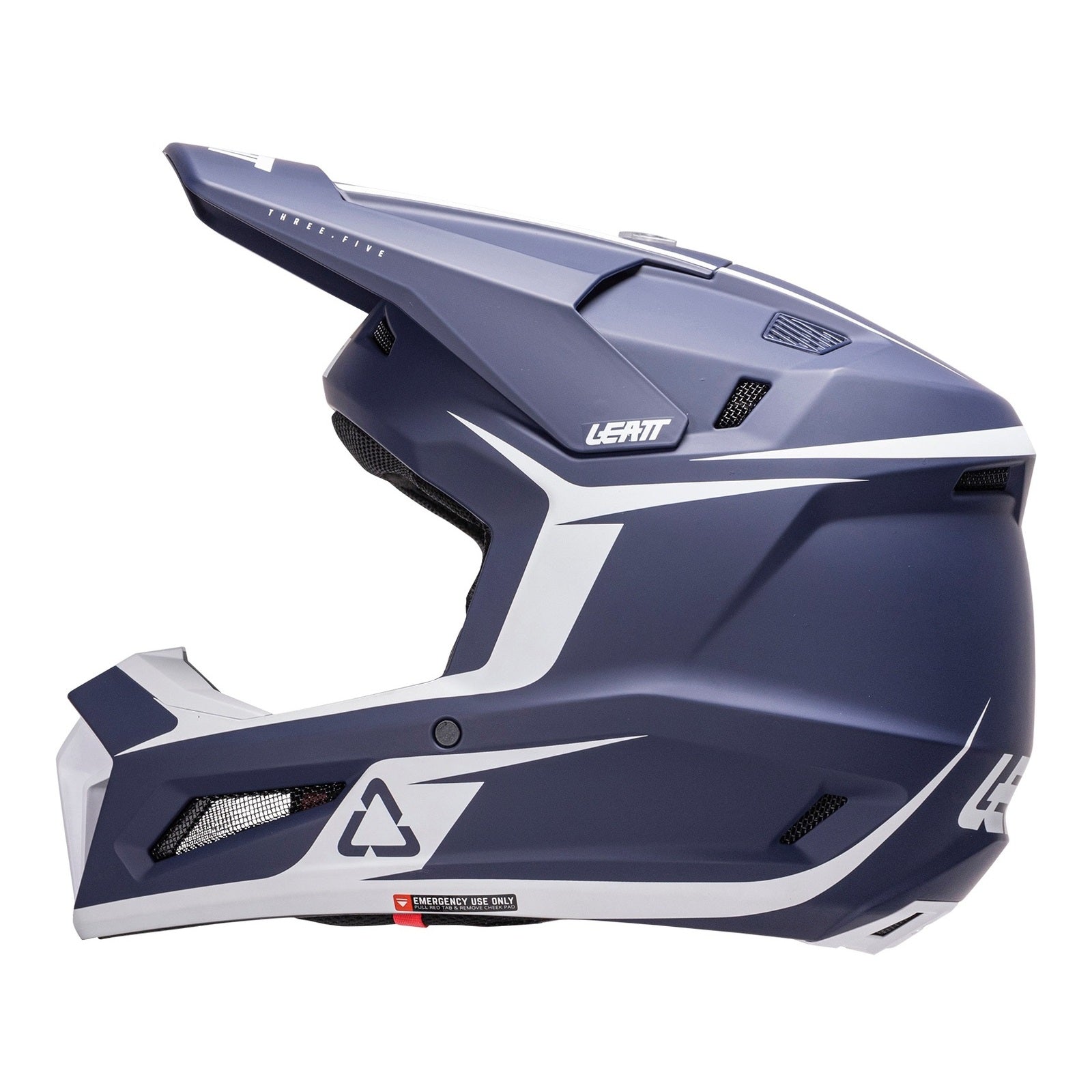 Leatt 3.5 Junior Helmet Kit - Blue (L/53-54cm) V26 LE1026001051#