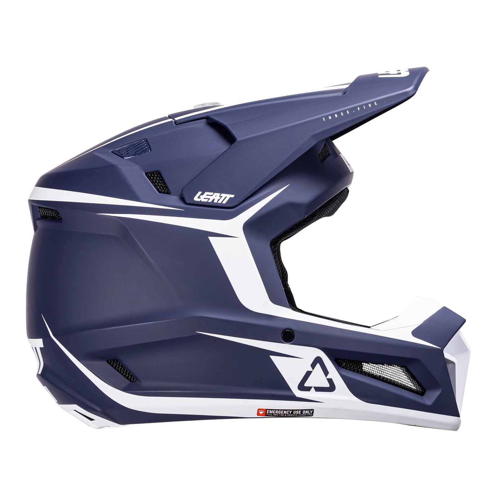 Leatt 3.5 Junior Helmet Kit - Blue (L/53-54cm) V26 LE1026001051#