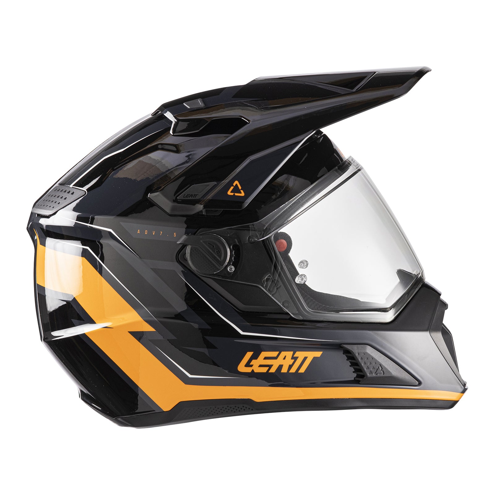 Leatt 7.5 ADV Helmet Kit - Black / Orange (XL 61-62CM) LE1026001604#