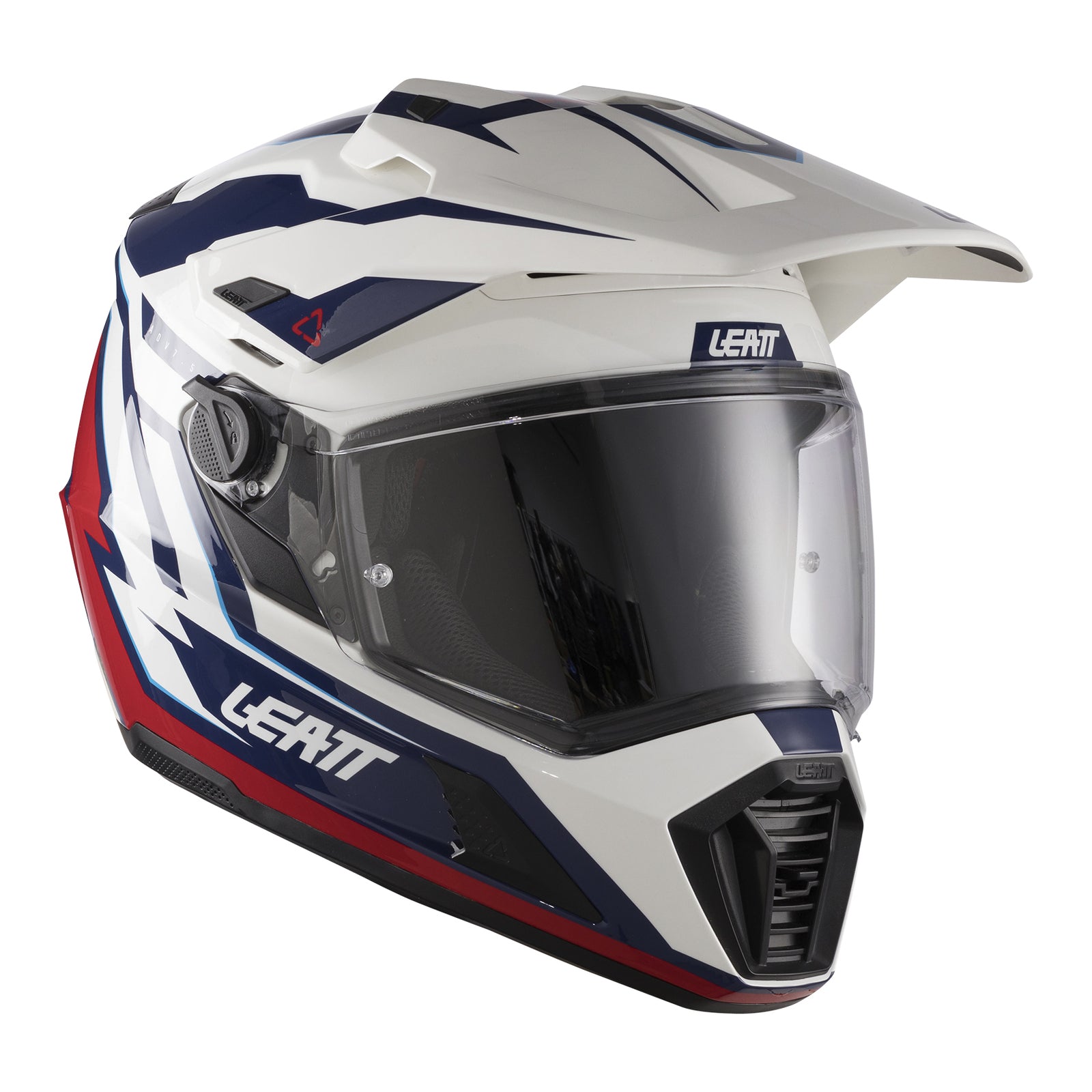 Leatt 7.5 ADV Helmet Kit - Royal Blue / Red (M 57-58CM) LE1026001702#