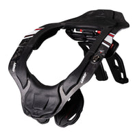 Leatt 6.5 Neck Brace Carbon - Black / White (L/XL) LE1026010011#