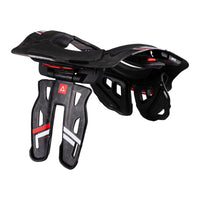 Leatt 6.5 Neck Brace Carbon - Black / White (L/XL) LE1026010011#
