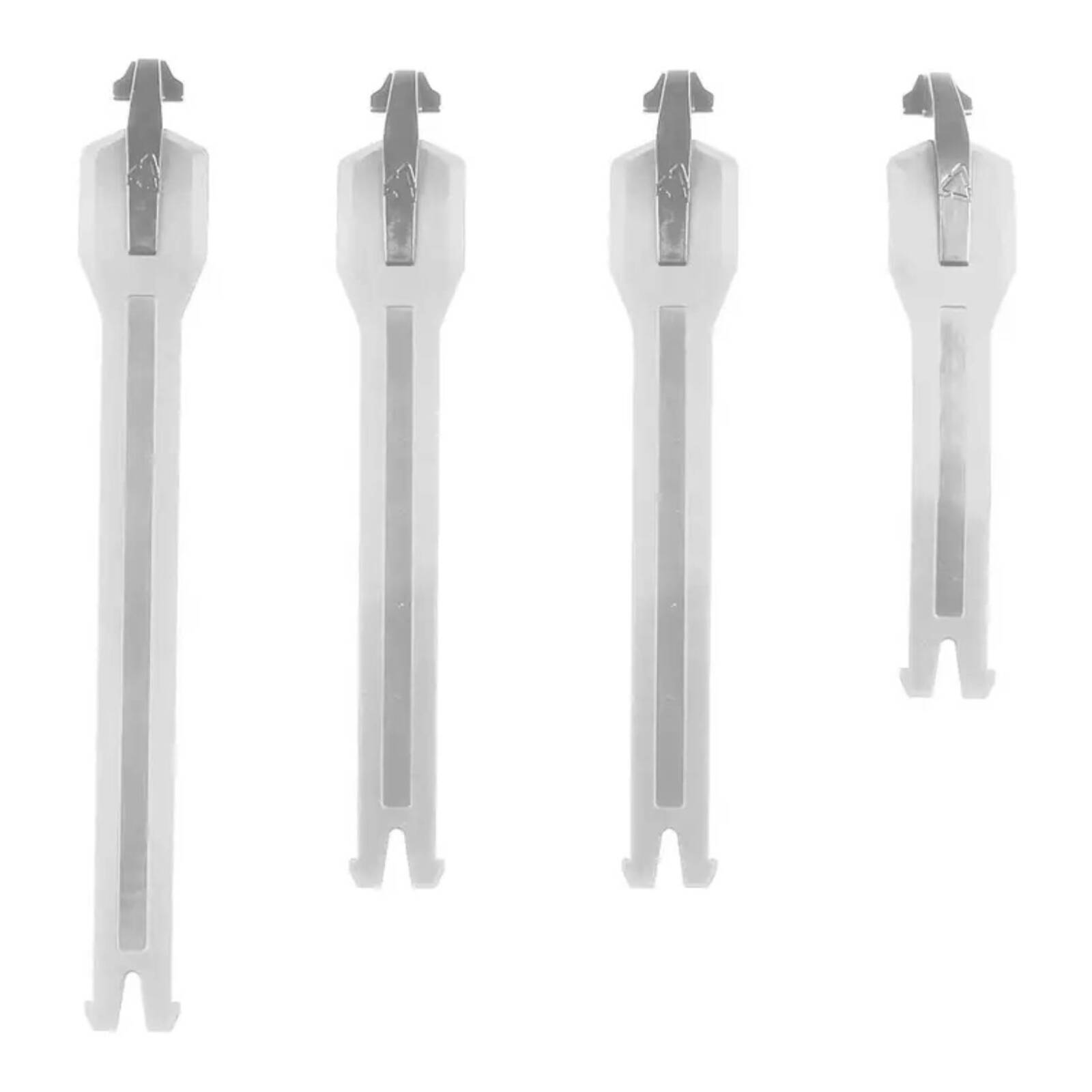Leatt Strap Kit 5.5 - White - 4 Pieces LE3020002173#