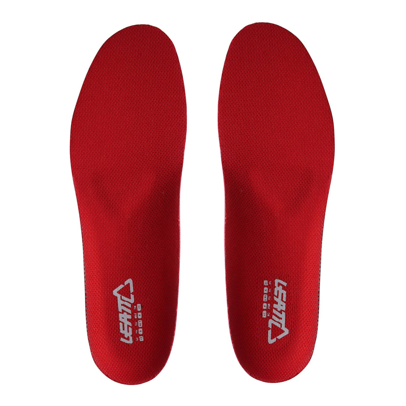 Leatt 4.5/5.5 Footbed (Pair) - Red (US7) LE3020002180#