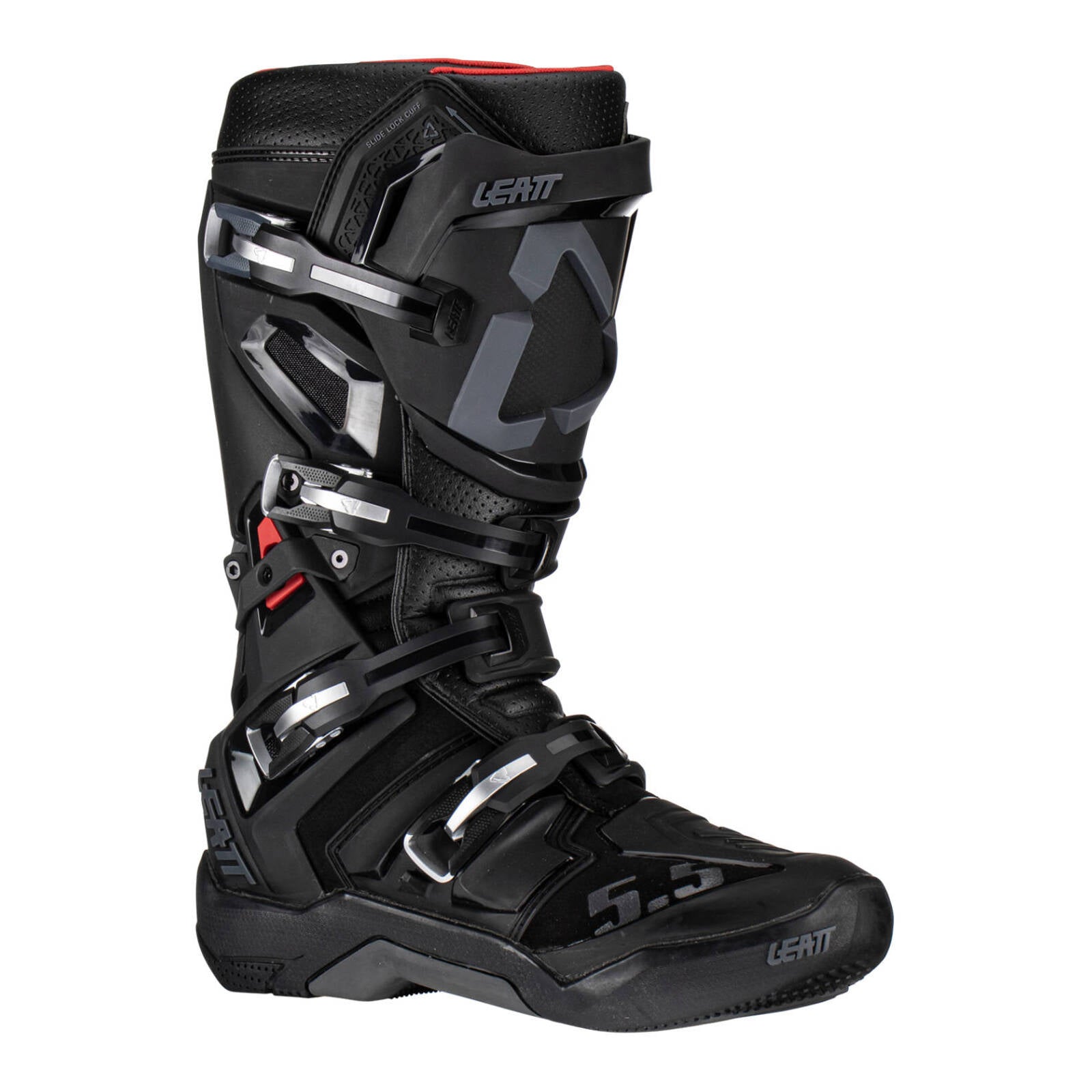Leatt 5.5 FlexLock Boot - Black (US8/EU42) LE3023050101#