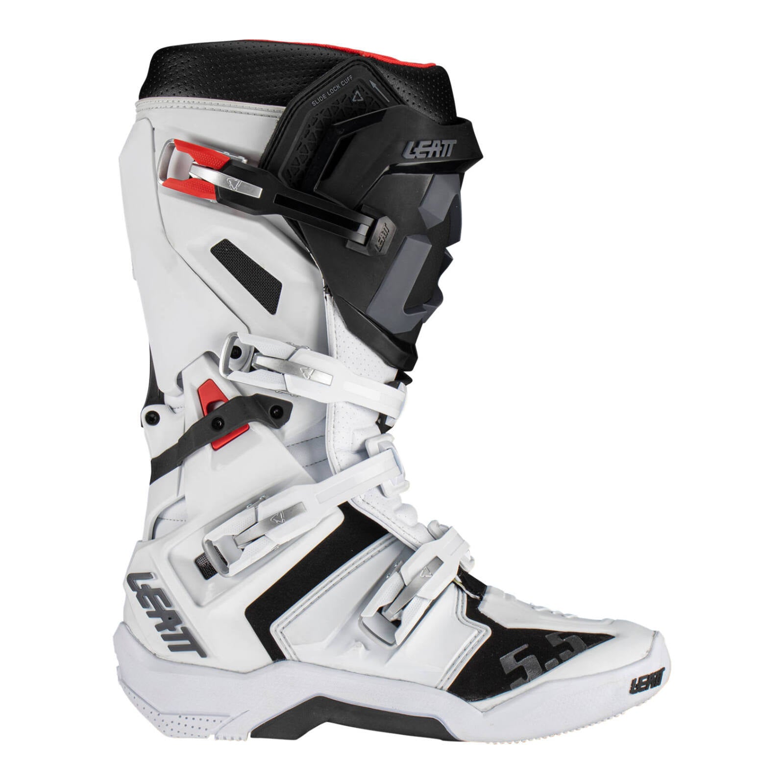 Leatt 5.5 FlexLock Boot - White (US7/EU40) LE3023050300#